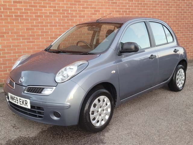 2010 59 Nissan Micra 1.2 16v Visia Hatchback 5dr Petrol Manual (139 g/km, 79 bhp)