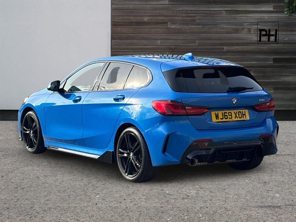 USED 2019 69 BMW 1 SERIES 1.5 118i M Sport Hatchback 5dr Petrol DCT Euro 6 (s/s) (140 ps) BODYKIT WITH DIFFUSER|CARPLAY