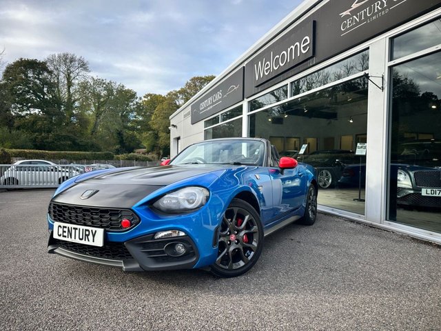 2018 18 Abarth 124 Spider 1.4 MultiAir Convertible 2dr Petrol Auto Euro 6 (170 ps)