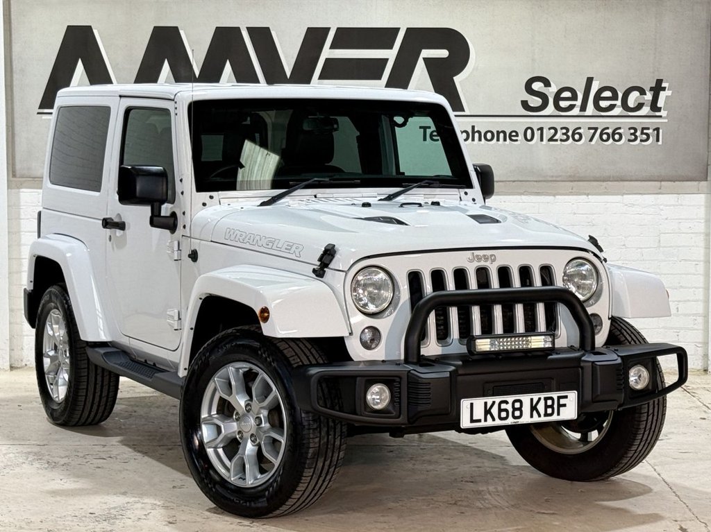 USED 2018 68 JEEP WRANGLER 2.8 CRD JK Edition SUV 2dr Diesel Auto 4WD Euro 6 (197 bhp) 