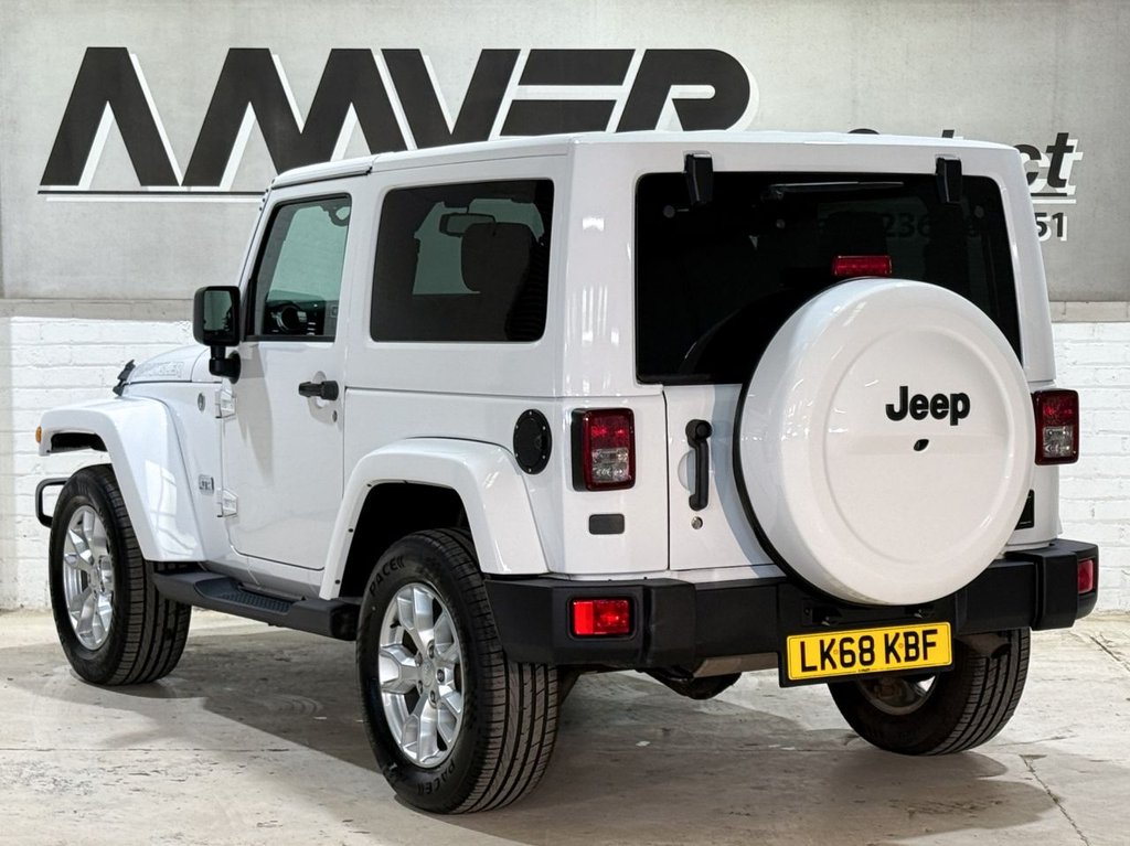 USED 2018 68 JEEP WRANGLER 2.8 CRD JK Edition SUV 2dr Diesel Auto 4WD Euro 6 (197 bhp) 
