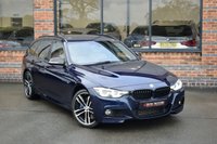 USED 2018 68 BMW 3 SERIES 3.0 335d M Sport Shadow Edition Touring 5dr Diesel Auto xDrive Euro 6 (s/s) (313 ps) TANZANITE / PRO NAV / CARPLAY