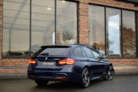 USED 2018 68 BMW 3 SERIES 3.0 335d M Sport Shadow Edition Touring 5dr Diesel Auto xDrive Euro 6 (s/s) (313 ps) TANZANITE / PRO NAV / CARPLAY