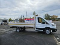 USED 2022 22 FORD TRANSIT 2022 FORD TRANSIT 350 LEADER 130BHP LWB L3 13 FT ALLOY DROPSIDE PICKUP 74K ULEZ FREE ZONE 