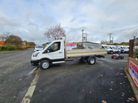 USED 2022 22 FORD TRANSIT 2022 FORD TRANSIT 350 LEADER 130BHP LWB L3 13 FT ALLOY DROPSIDE PICKUP 74K ULEZ FREE ZONE 