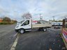USED 2022 22 FORD TRANSIT 2022 FORD TRANSIT 350 LEADER 130BHP LWB L3 13 FT ALLOY DROPSIDE PICKUP 74K ULEZ FREE ZONE 