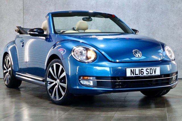 2016 16 Volkswagen Beetle 1.4 TSI BlueMotion Tech Sport Cabriolet 2dr Petrol Manual Euro 6 (s/s) (150 ps)