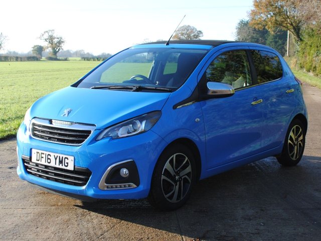2016 16 Peugeot 108 1.2 PureTech Allure Top! 5dr Petrol Manual Euro 6 (82 ps)