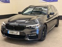 USED 2018 18 BMW 5 SERIES 2.0 520d M Sport Touring Panoramic 5 Door Diesel Auto Euro 6 (s/s) (190 ps) 9 SERVICES (8 BMW) TO 68,974 MILES