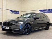 USED 2018 18 BMW 5 SERIES 2.0 520d M Sport Touring Panoramic 5 Door Diesel Auto Euro 6 (s/s) (190 ps) 9 SERVICES (8 BMW) TO 68,974 MILES