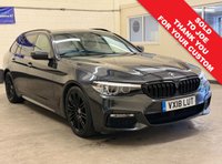 USED 2018 18 BMW 5 SERIES 2.0 520d M Sport Touring Panoramic 5 Door Diesel Auto Euro 6 (s/s) (190 ps) 9 SERVICES (8 BMW) TO 68,974 MILES