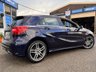 USED 2017 67 MERCEDES-BENZ A-CLASS 2.1 A200d AMG Line Hatchback 5dr Diesel 7G-DCT Euro 6 (s/s) (136 ps) Finished in CAVANSITE BLUE with contrasting HEATED LEATHER ALCANTARA trim. This A class certainly looks smart, with its slim lights and smooth body panels. There's plenty of room in the front and the back which will suit the average family. Features include, Sat Nav, Front and Rear Park Sensors, Heated Leather Alcantara trim, B/Tooth, Rear View Camera, 18" alloys and much more. Dealer Serviced at 13466 miles, 20091 miles, 29781 miles, 39697 miles, 53244 miles, 67874 miles and at 80622 miles.