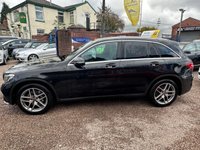 USED 2017 67 MERCEDES-BENZ GLC 2.1 GLC250d AMG Line SUV 5dr Diesel G-Tronic 4MATIC Euro 6 (s/s) (204 ps) BIG SPEC CAR, 18IN ALLOYS, SAT NAV, FULL LEATHER, MEGA VALUE,  FULL SERVICE HISTORY