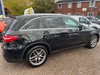 USED 2017 67 MERCEDES-BENZ GLC 2.1 GLC250d AMG Line SUV 5dr Diesel G-Tronic 4MATIC Euro 6 (s/s) (204 ps) BIG SPEC CAR, 18IN ALLOYS, SAT NAV, FULL LEATHER, MEGA VALUE,  FULL SERVICE HISTORY