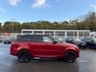 USED 2021 70 LAND ROVER RANGE ROVER SPORT D350 MHEV HST 3.0 Diesel Auto 4WD Euro 6 (350 ps) D350 HST Diesel. Firenze Red Metallic with Black contrast Roof