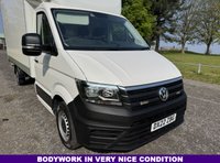 USED 2022 22 VOLKSWAGEN CRAFTER 2.0 3.5t. 5.2m (17ft) Luton (NEW BODY) Large Tail Lift, Air Con Eu 6 140Bhp 8ft (2.4m) Internal Height, Air Con