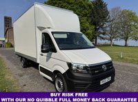 USED 2022 22 VOLKSWAGEN CRAFTER 2.0 3.5t. 5.2m (17ft) Luton (NEW BODY) Large Tail Lift, Air Con Eu 6 140Bhp 8ft (2.4m) Internal Height, Air Con