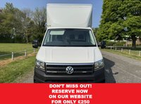 USED 2022 22 VOLKSWAGEN CRAFTER 2.0 3.5t. 5.2m (17ft) Luton (NEW BODY) Large Tail Lift, Air Con Eu 6 140Bhp 8ft (2.4m) Internal Height, Air Con