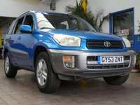 USED 2003 53 TOYOTA RAV4 2.0 VVT-i GX SUV 5dr Petrol Automatic 4WD (224 g/km, 147 bhp) SUNROOF AIR CON RADIO CD 13 SERVICEST TO 66K MILES OCT 2025