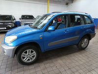 USED 2003 53 TOYOTA RAV4 2.0 VVT-i GX SUV 5dr Petrol Automatic 4WD (224 g/km, 147 bhp) SUNROOF AIR CON RADIO CD 13 SERVICEST TO 66K MILES OCT 2025