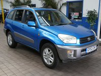 USED 2003 53 TOYOTA RAV4 2.0 VVT-i GX SUV 5dr Petrol Automatic 4WD (224 g/km, 147 bhp) SUNROOF AIR CON RADIO CD 13 SERVICEST TO 66K MILES OCT 2025