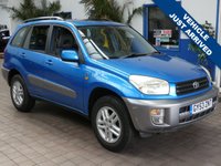 USED 2003 53 TOYOTA RAV4 2.0 VVT-i GX SUV 5dr Petrol Automatic 4WD (224 g/km, 147 bhp) SUNROOF AIR CON RADIO CD 13 SERVICEST TO 66K MILES OCT 2025