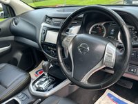 USED 2018 68 NISSAN NAVARA 2.3 dCi N-Guard Pickup Double Cab 4dr Diesel Auto 4WD Euro 6 (190 ps) SUNROOF +SAT NAV+CANOPY ** NO  VAT