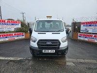 USED 2022 22 FORD TRANSIT 2022 FORD TRANSIT 350 LEADER 130BHP LWB L3 DROPSIDE PICKUP ULEZ FREE ZONE 