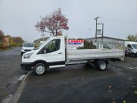 USED 2022 22 FORD TRANSIT 2022 FORD TRANSIT 350 LEADER 130BHP LWB L3 DROPSIDE PICKUP ULEZ FREE ZONE 
