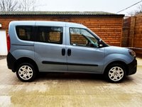 USED 2018 68 FIAT DOBLO 3 Seat Wheelchair Accessible Disabled Access Vehicle WAV 