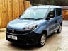 USED 2018 68 FIAT DOBLO 3 Seat Wheelchair Accessible Disabled Access Vehicle WAV 