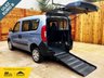 USED 2018 68 FIAT DOBLO 3 Seat Wheelchair Accessible Disabled Access Vehicle WAV 