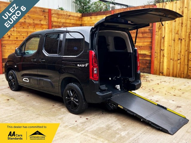 View our Citroen Berlingo 3 Seat Auto Wheelchair Accessible Disabled Access Vehicle WAV