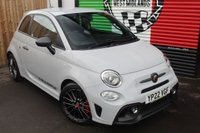 USED 2022 22 ABARTH 595 1.4 T-Jet Competizione Hatchback 3dr Petrol Manual Euro 6 (180 bhp) COMPOVOLO GREY--SABELT SEATS--APPLE CARPLAY