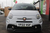 USED 2022 22 ABARTH 595 1.4 T-Jet Competizione Hatchback 3dr Petrol Manual Euro 6 (180 bhp) COMPOVOLO GREY--SABELT SEATS--APPLE CARPLAY