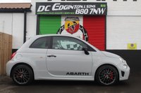 USED 2022 22 ABARTH 595 1.4 T-Jet Competizione Hatchback 3dr Petrol Manual Euro 6 (180 bhp) COMPOVOLO GREY--SABELT SEATS--APPLE CARPLAY