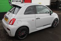 USED 2022 22 ABARTH 595 1.4 T-Jet Competizione Hatchback 3dr Petrol Manual Euro 6 (180 bhp) COMPOVOLO GREY--SABELT SEATS--APPLE CARPLAY