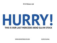 USED 2017 MERCEDES-BENZ GLA 2.1 GLA200d Sport SUV 5dr Diesel Manual Euro 6 (s/s) (136 ps) FULL SERVICE HISTORY / REVERSING CAMERA / FINANCE AVAILABLE
