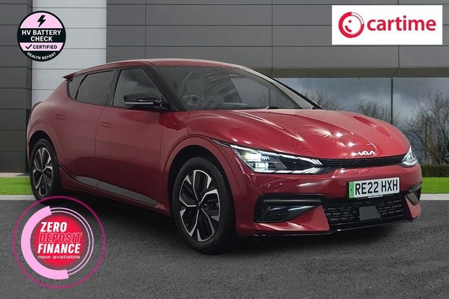 View our Kia Ev6 77.4kWh GT-Line Hatchback 5dr Electric Auto AWD (320 bhp) Reverse Camera, Front  / Rear Parking Sensors, Android Auto / Apple CarPlay, Heated Front Seats, Heated Steering Wheel