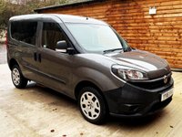 USED 2018 18 FIAT DOBLO 3 Seat Wheelchair Accessible Disabled Access Vehicle WAV 