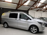 USED 2017 67 MERCEDES-BENZ VITO 2.1 116 CDI BlueTEC Sport Crew Van Double Cab 5dr Diesel Manual RWD L2 Euro 6 (s/s) (LWB) (163 ps) DELIVERY AVALIABLE