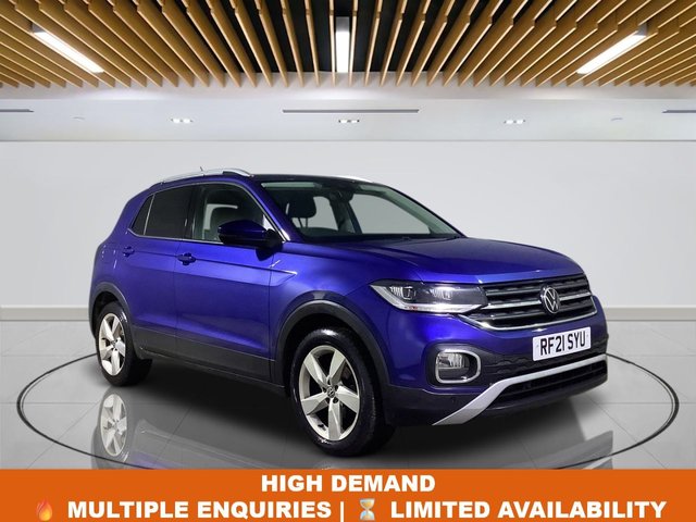 2021 21 VOLKSWAGEN T-CROSS 1.0 TSI SEL SUV 5dr Petrol Manual Euro 6 (s/s) (110 ps) | &pound;630 Extras-RESERVE FOR &pound;99