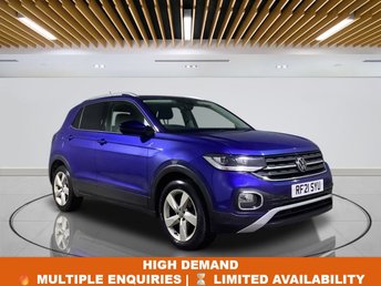 2021 VOLKSWAGEN T-CROSS 1.0 TSI SEL SUV 5dr Petrol Manual Euro 6 (s/s) (110 ps) &pound;11934.00
