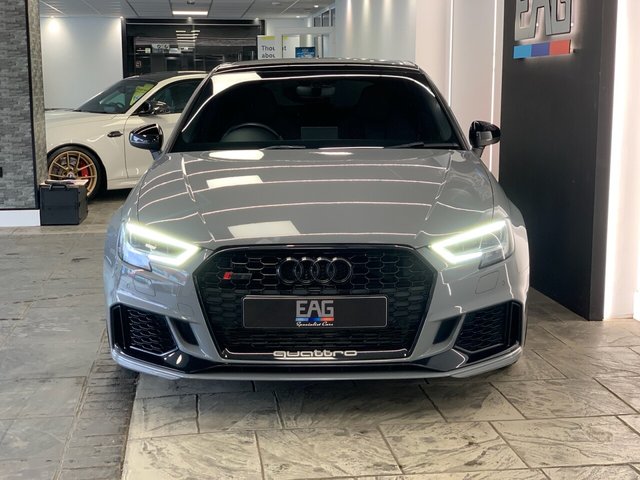 USED 2020 20 AUDI RS3 2.5 TFSI GPF Audi Sport Edition Sportback 5dr Petrol S Tronic quattro Euro 6 (s/s) (400 ps) NARDO GREY | PAN ROOF | B&O