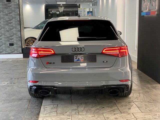 USED 2020 20 AUDI RS3 2.5 TFSI GPF Audi Sport Edition Sportback 5dr Petrol S Tronic quattro Euro 6 (s/s) (400 ps) NARDO GREY | PAN ROOF | B&O