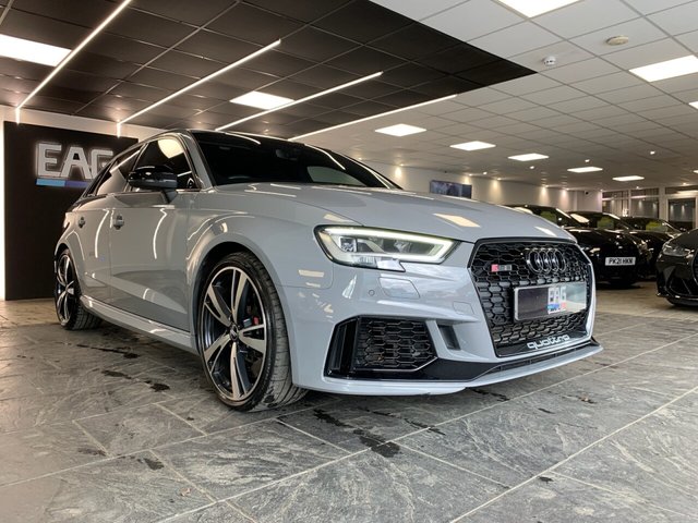 USED 2020 20 AUDI RS3 2.5 TFSI GPF Audi Sport Edition Sportback 5dr Petrol S Tronic quattro Euro 6 (s/s) (400 ps) NARDO GREY | PAN ROOF | B&O