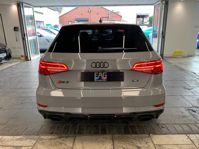 USED 2020 20 AUDI RS3 2.5 TFSI GPF Audi Sport Edition Sportback 5dr Petrol S Tronic quattro Euro 6 (s/s) (400 ps) NARDO GREY | PAN ROOF | B&O