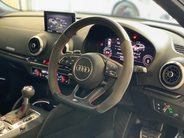 USED 2020 20 AUDI RS3 2.5 TFSI GPF Audi Sport Edition Sportback 5dr Petrol S Tronic quattro Euro 6 (s/s) (400 ps) NARDO GREY | PAN ROOF | B&O