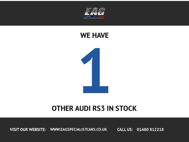 USED 2020 20 AUDI RS3 2.5 TFSI GPF Audi Sport Edition Sportback 5dr Petrol S Tronic quattro Euro 6 (s/s) (400 ps) NARDO GREY | PAN ROOF | B&O