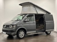 USED 2018 18 VOLKSWAGEN TRANSPORTER 2.0 TDI T28 BlueMotion Tech Highline Camper 5dr Diesel Manual FWD SWB Euro 6 (s/s) (102 ps) Registered V5 Motor Caravan Super  Low Mileage 27832 Miles , Extremely well maintained and cared for Pop Roof, Hob Grill, 5 Belted Seats , Cruise Control